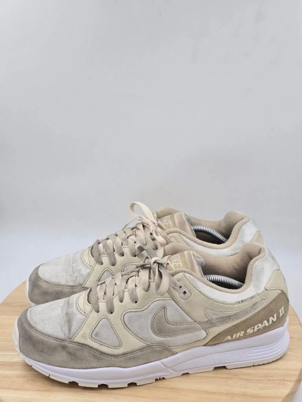 Nike Men's Air Span II SE SU19 Beige Athletic Casual Shoes BQ8164 200 Sz 12